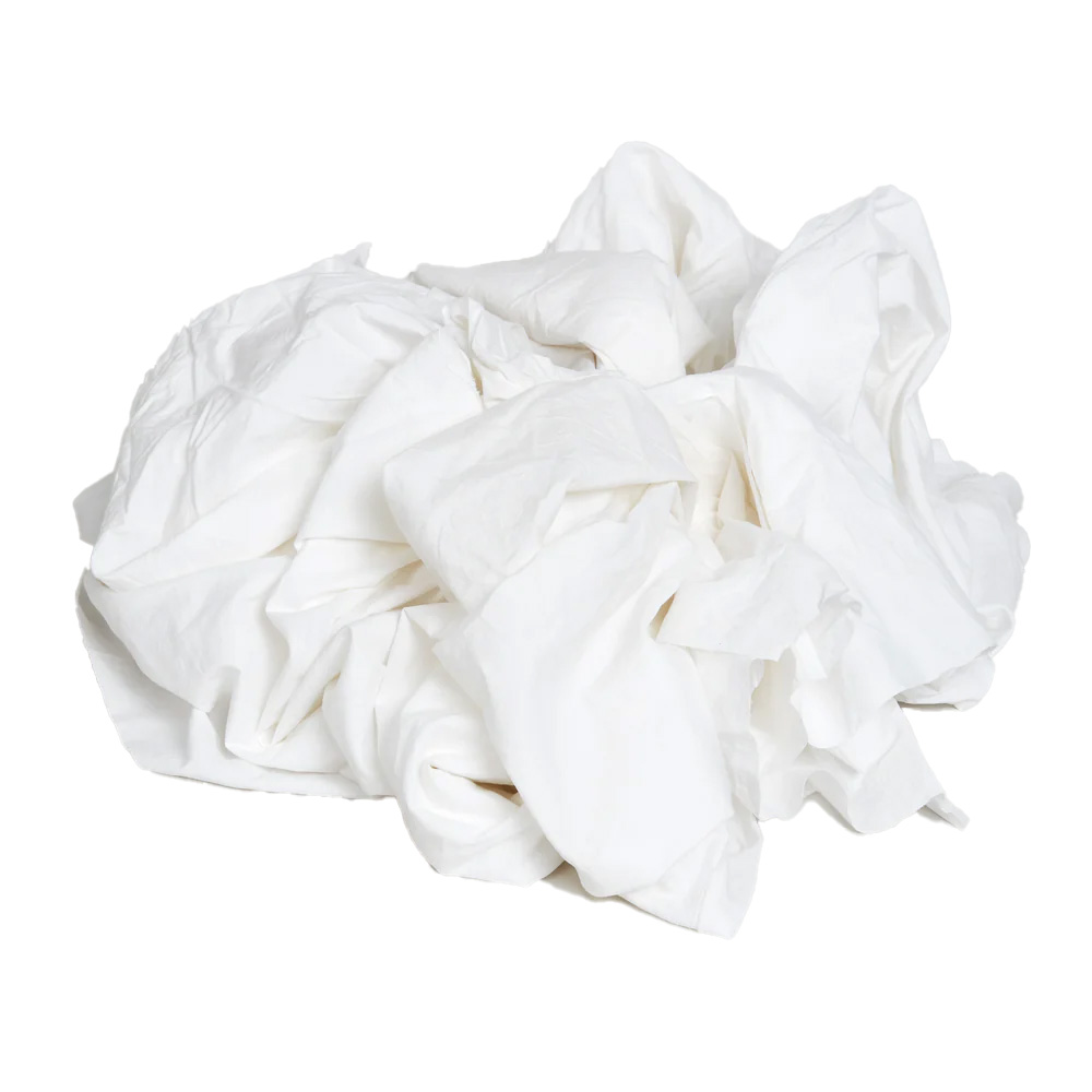 WHITE SHEET RAGS - COTTON ONLY 10KG