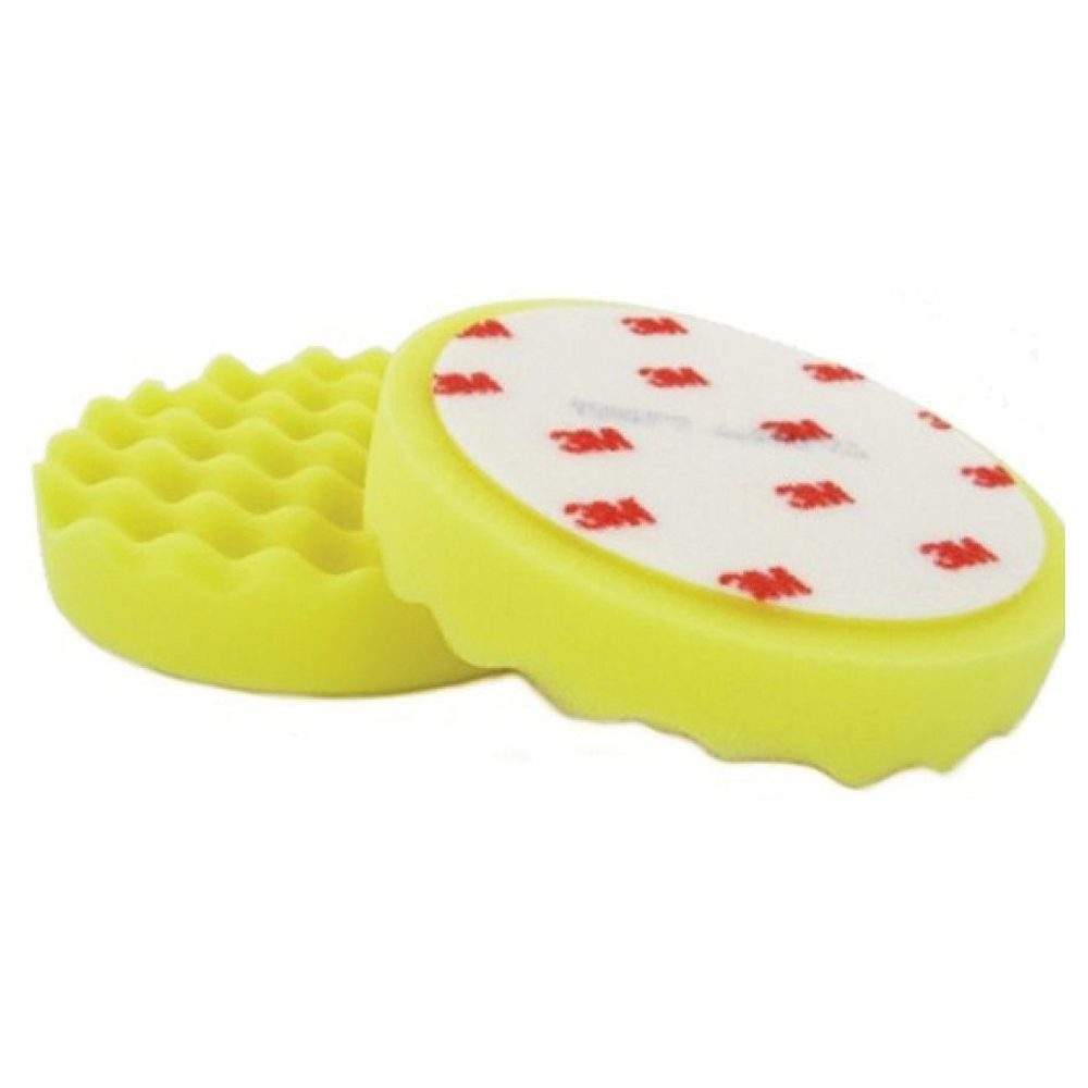 3M PERFECT-IT-III 150mm YELLOW FOAM POLISHING PAD PK2