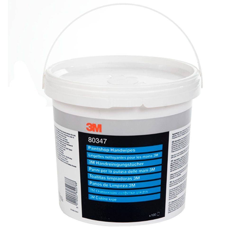 3M PAINTSHOP HANDWIPES TUB PK100 (MOQ 4)