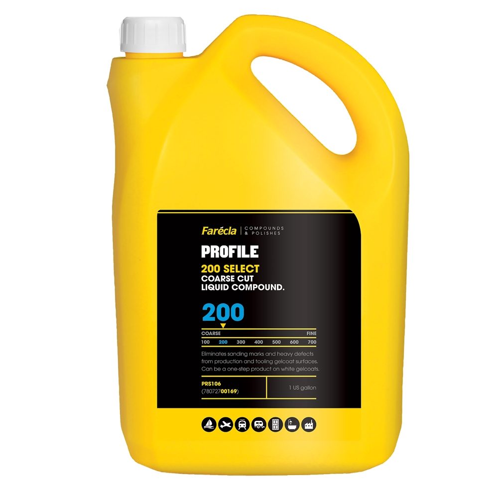 FARECLA PROFILE 200 SELECT COARSE CUT LIQUID COMPOUND 1 USG