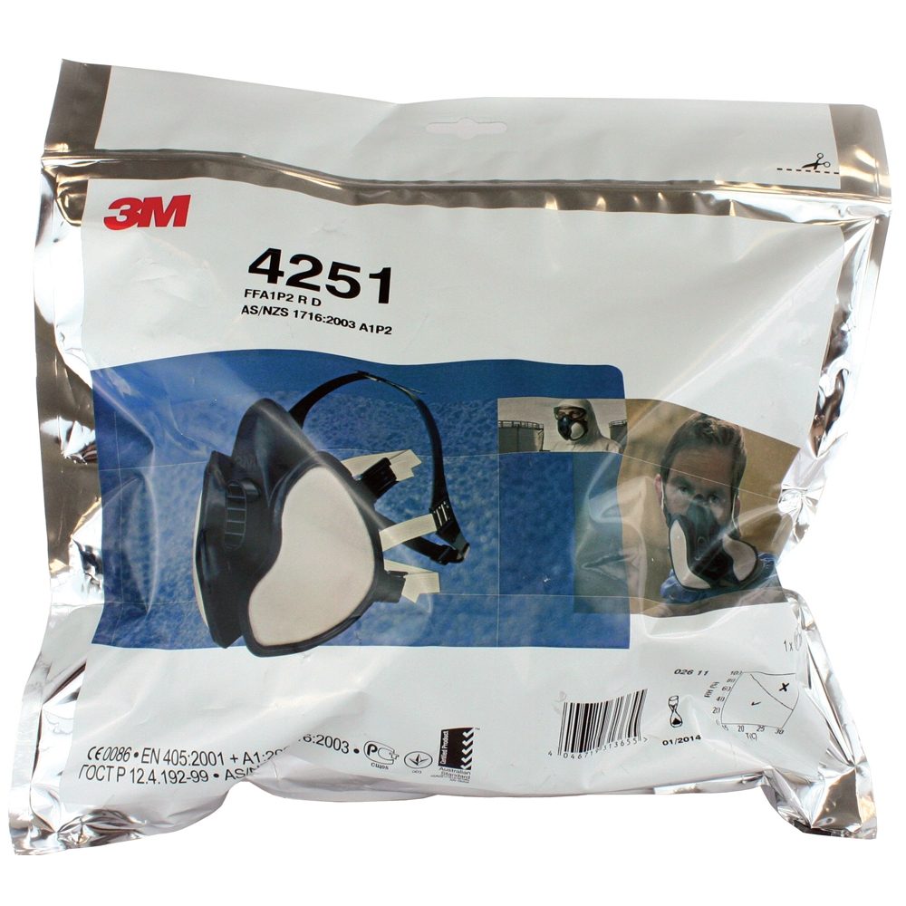 3M 4255+ ORGANIC VAPOUR & PARTICULATE FFA2 P3 RESPIRATOR