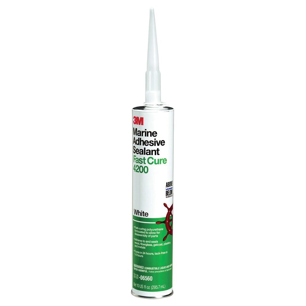 3M 4200FC WHITE FAST CURE MARINE ADHESIVE 295ml (MOQ 12)