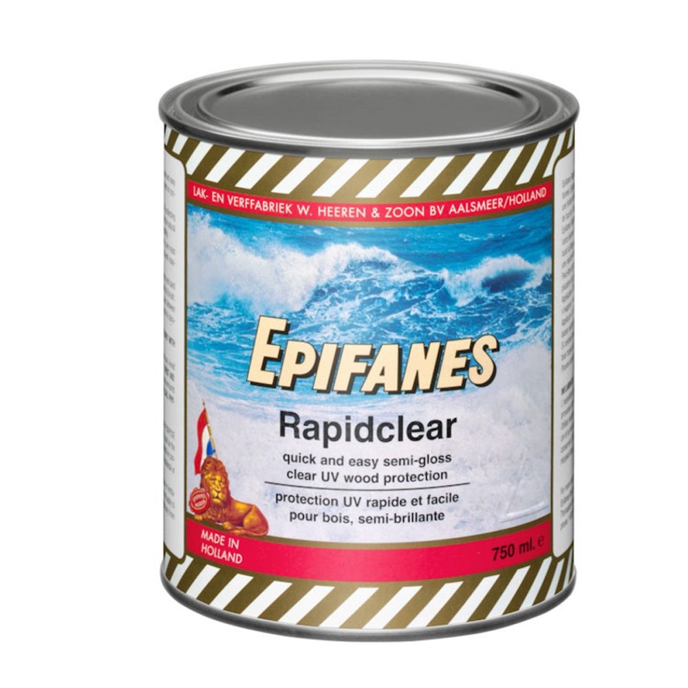 EPIFANES RAPIDCLEAR SEMI GLOSS VARNISH 750ML (AMBER)