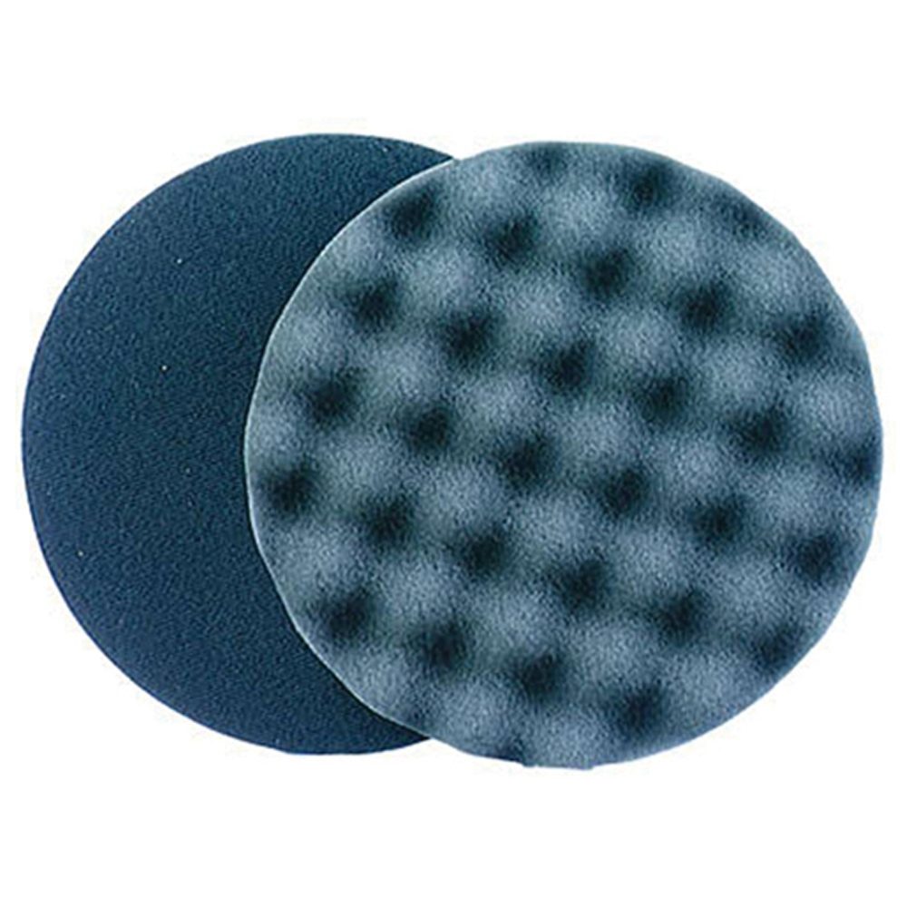 3M 150mm BLACK WAFFLE POLISHING PAD PK 2