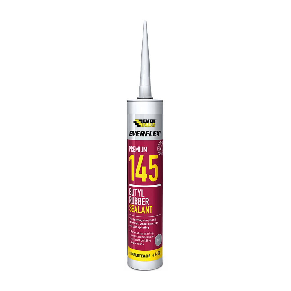 EVERBUILD BUTYL RUBBER SEALANT GREY 300ML (MOQ 12)