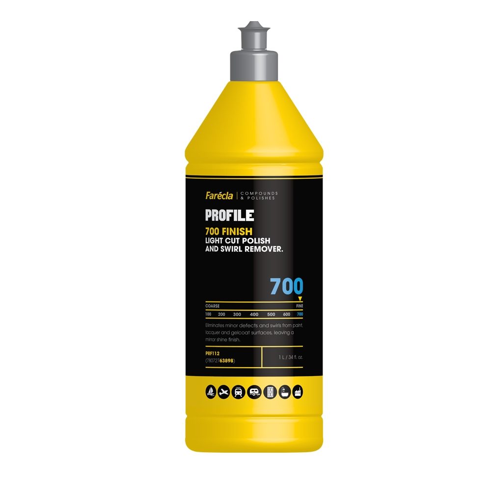 FARECLA PROFILE 700 LIGHT CUT POLISH & SWIRL REMOVER 1L