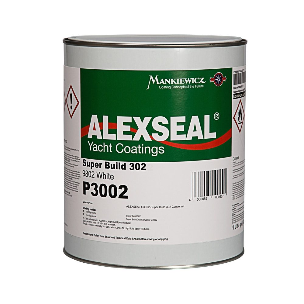 ALEXSEAL SUPER BUILD 302 EPOXY PRIMER WHITE U.S. GALLON