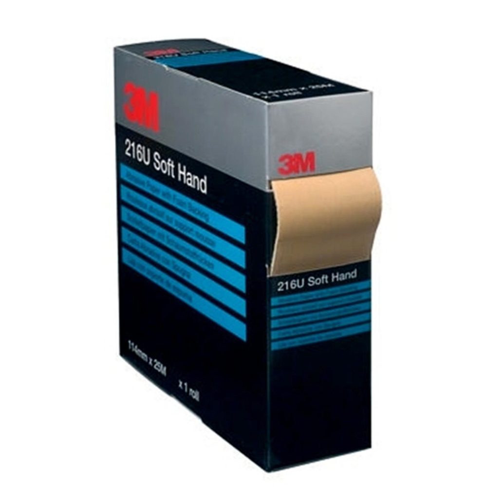 3M 216U SOFT HAND ROLL P240 114MMX25M (MOQ 4)