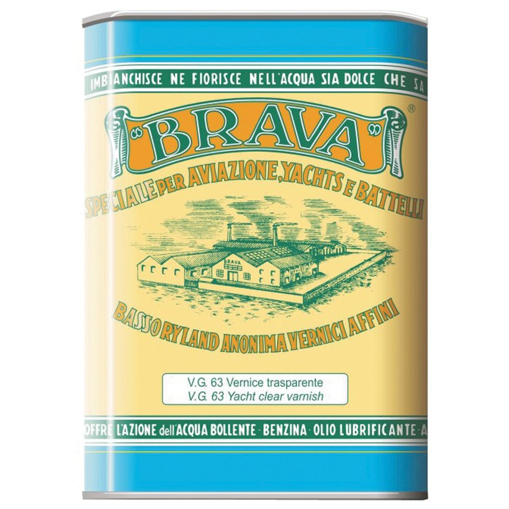 BRAVA VG63 TRADITIONAL GLOSS VARNISH 1000ml