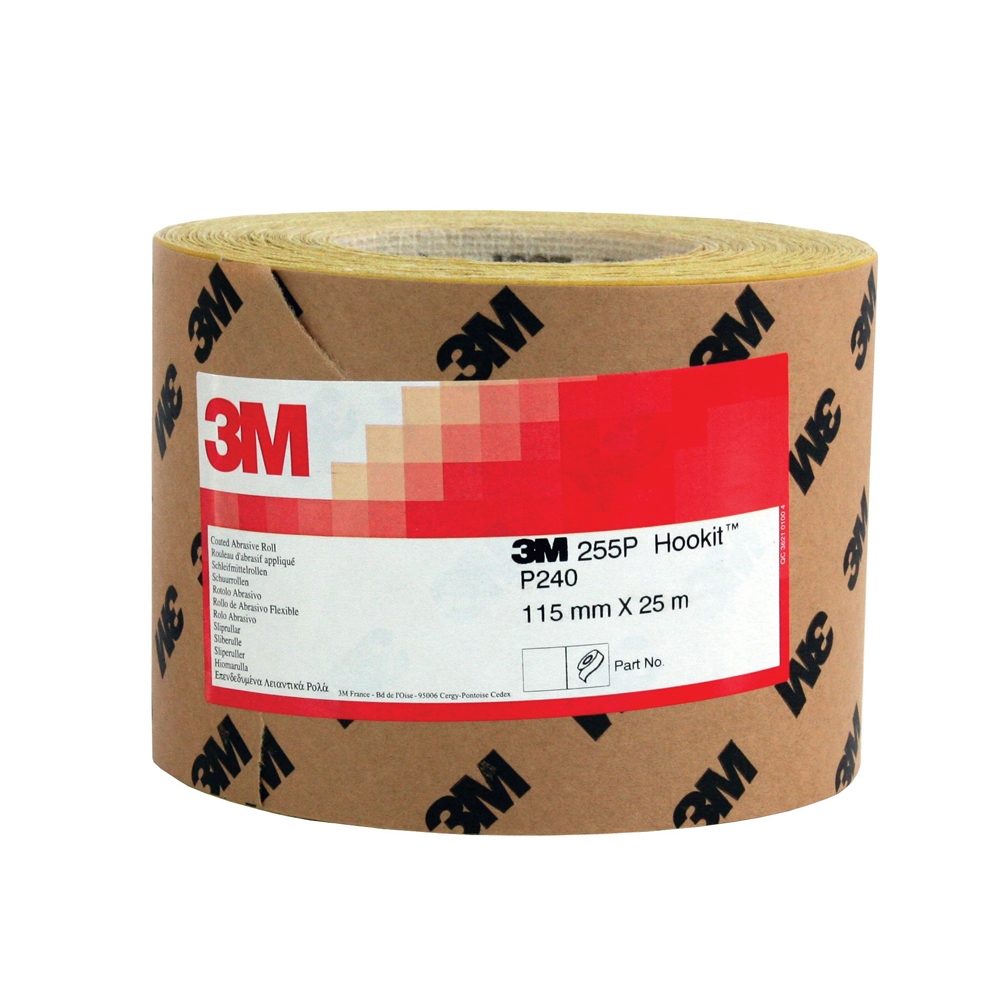 3M 255P P150 HOOKIT ROLL 115mmX25M