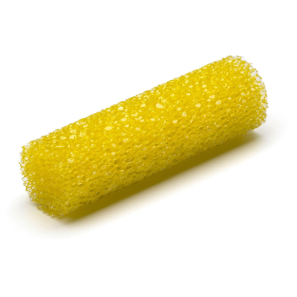 ANZA YELLOW STRUCTURE FOAM ROLLER 10cm