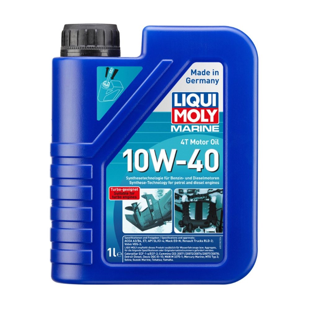 LIQUI MOLY MARINE 4T MOTOR OIL 10W40 1L