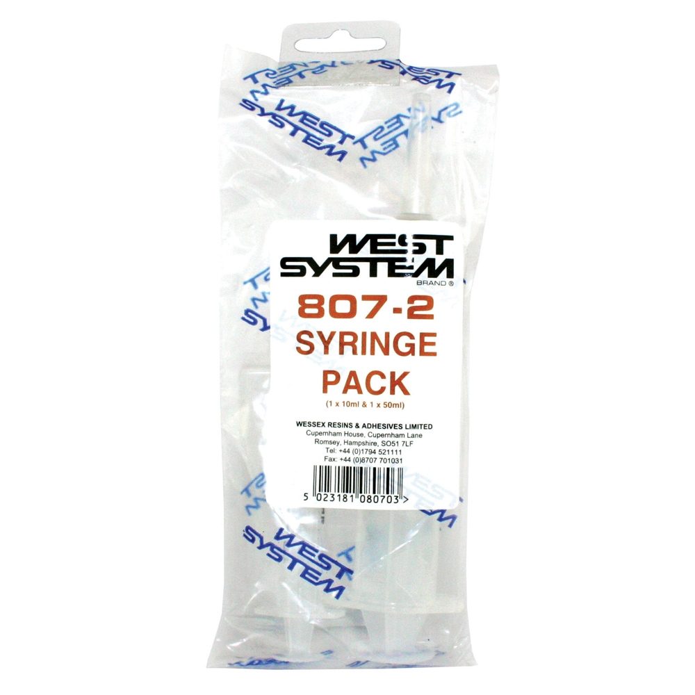 WEST SYSTEM SYRINGE 50ml PK 2